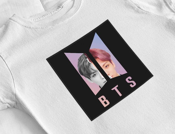 Bluzka damska z naszywką BTS Jungkook