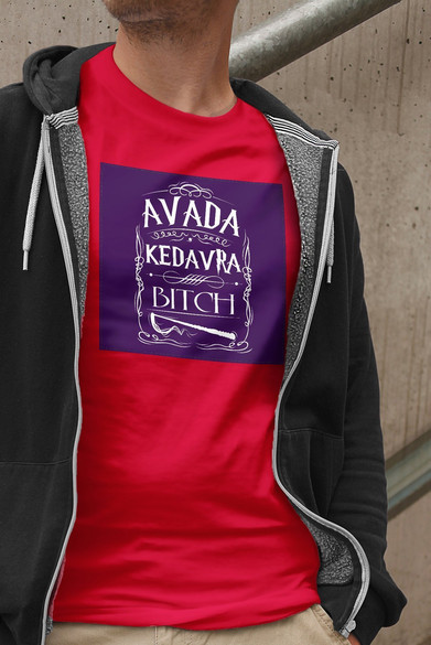 Koszulka z naszywką Harry Potter spell