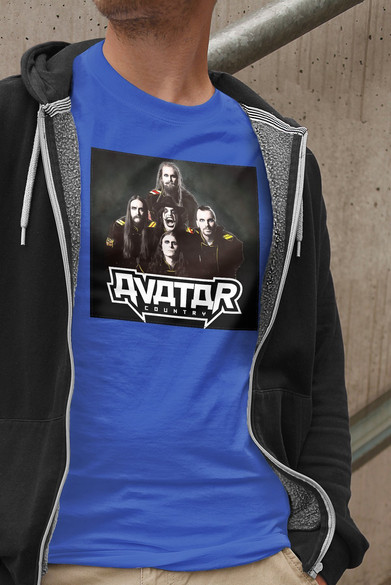 Koszulka z naszywką AVATAR  country