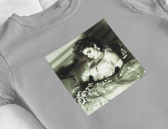 Bluzka damska z naszywką MADONNA young 02