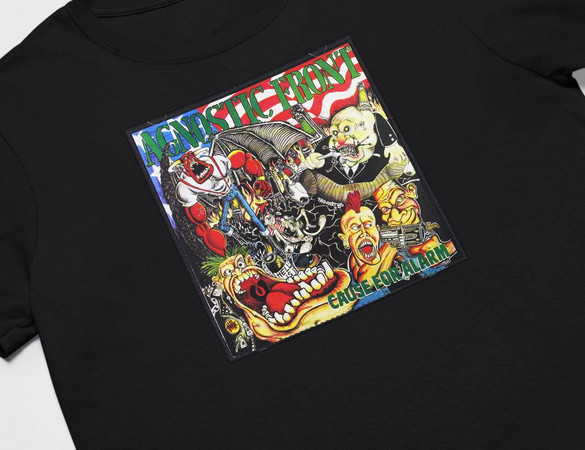 Koszulka z naszywką Agnostic Front  01