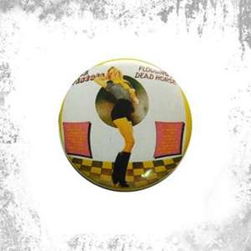 Przypinka SEX PISTOLS - FLOGGING A DEAD HORSE