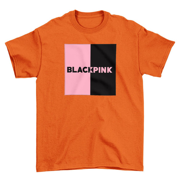 Koszulka z naszywką BLACKPINK logo
