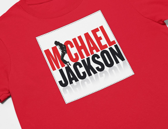 Koszulka z naszywką Michael Jackson 03