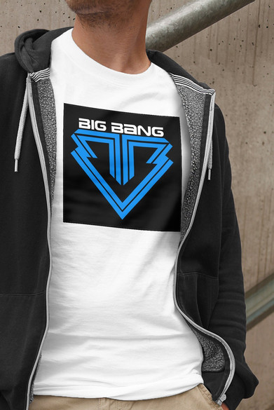 Koszulka z naszywką BIG BANG  logo