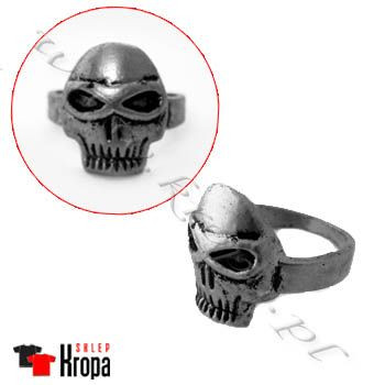 Pierścień CZASZKA - 34 