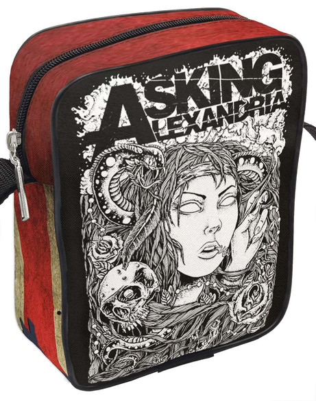 Torba Listonoszka ASKING ALEXANDRIA Dodaj Napis!