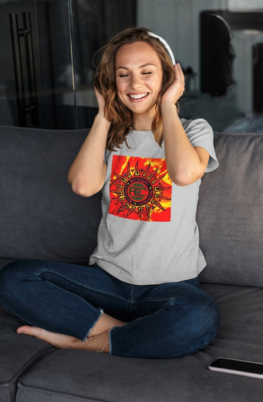 Bluzka damska z naszywką Alice In Chains logo