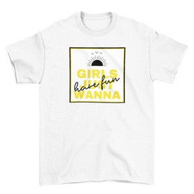 Koszulka z naszywką Girls just wanna …