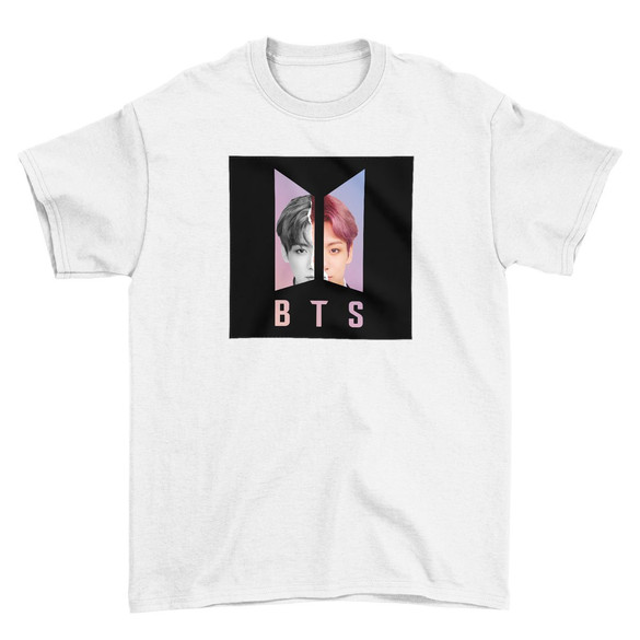 Koszulka z naszywką BTS Jungkook