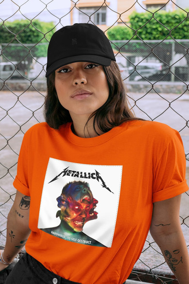 Koszulka z naszywką Metallica Hardwired..