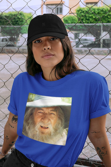 Koszulka z naszywką Gandalf smile