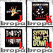 Naszywka SYSTEM OF A DOWN 8 X 8 cm Dużo Wzorów!