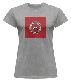 Bluzka damska z naszywką Mercedes BENZ
