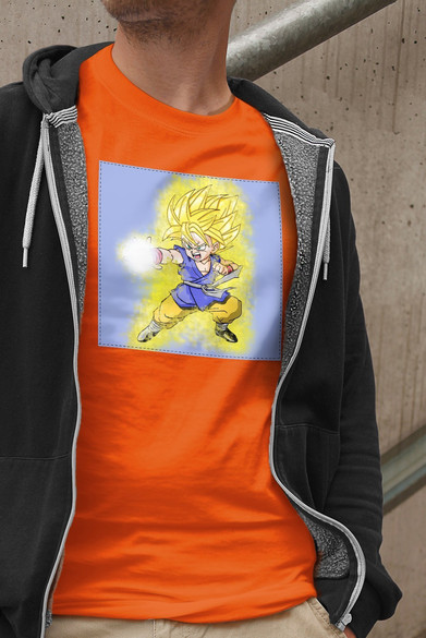 Koszulka z naszywką Dragon Ball 01