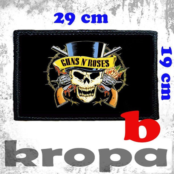Naszywka duża na ubranie Guns N’ Roses
