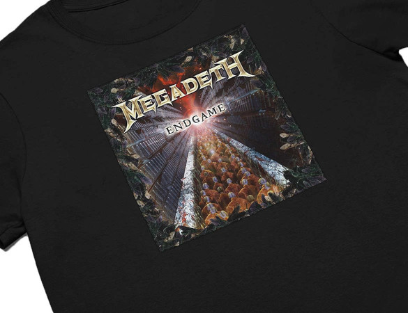 Koszulka z naszywką Megadeth Endgame