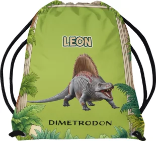 Worek Dinozaury Dimetrodon personalizowane imieniem