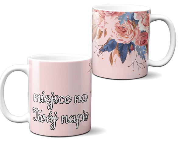 Kubek na Walentynki DODAJ NAPIS!