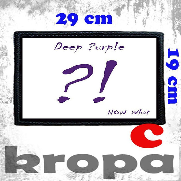 Naszywka duża na ubranie DEEP PURPLE