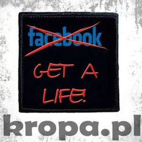 Naszywka GET A LIFE!