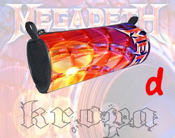 Piórnik szkolny MEGADETH