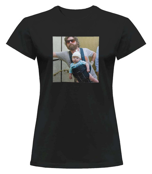 Bluzka damska z naszywką Kac Vegas Alan&Baby