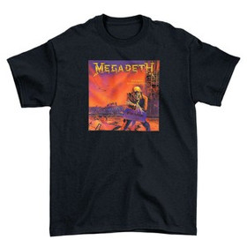 Koszulka z naszywką Megadeth Peace sells