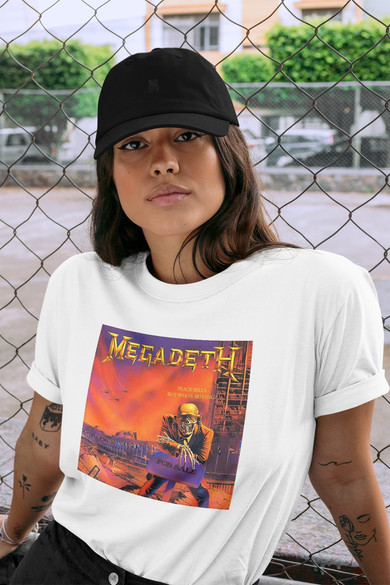 Koszulka z naszywką Megadeth Peace sells