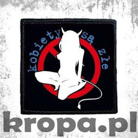 Naszywka KOBIETY SĄ ZŁE 02