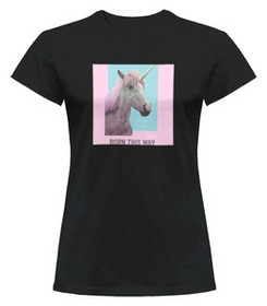 Bluzka damska z naszywką Born this way