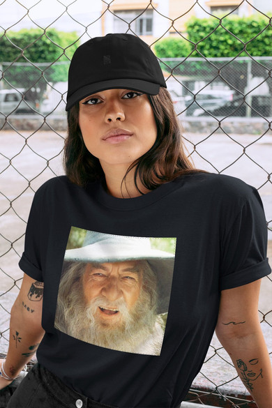 Koszulka z naszywką Gandalf smile