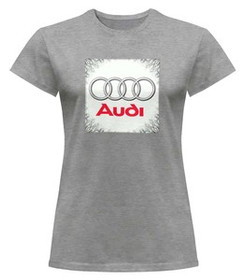 Bluzka damska z naszywką Audi 02