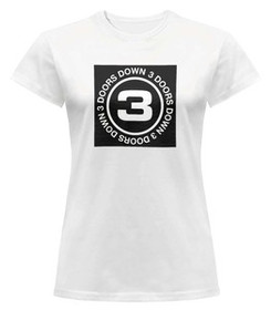 Bluzka damska z naszywką 3 Doors Down