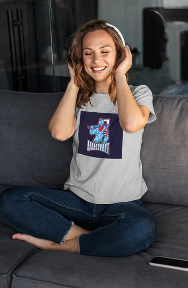 Bluzka damska z naszywką VIKING 02