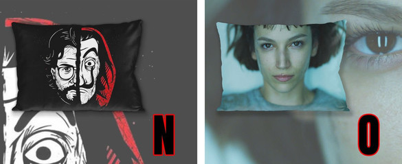 Poduszka DOM Z PAPIERU 60x40cm RÓŻNE WZORY