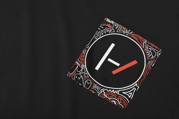 Koszulka z kieszonką TWENTY ONE PILOTS 01