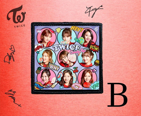 Naszywki TWICE K-POP #BARDZO DUŻO WZORÓW#