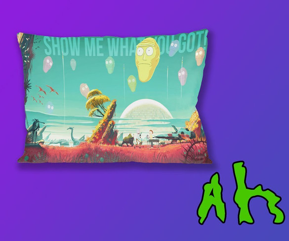 Poduszka RICK and MORTY 60x40cm WZORY + imię GRATIS