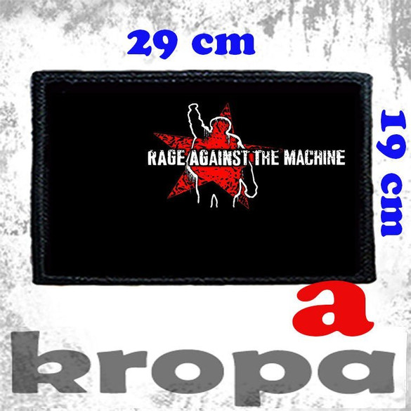 Naszywka duża na ubranie RAGE AGAINST THE MACHINE