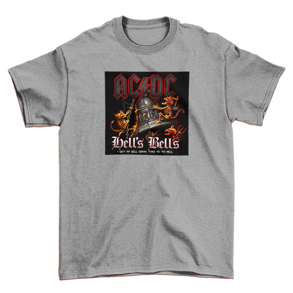 Koszulka z naszywką AC/DC Hells Bells