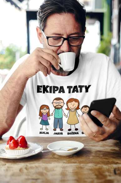 Koszulka Twoja ekipa GANG KREATOR NADRUKU