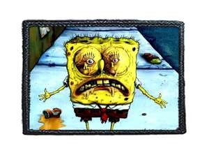 Naszywka MORBID SPONGEBOB / PATOLOGICZNY SPONGEBOB