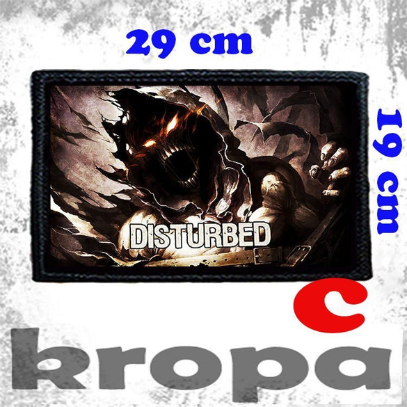 Naszywka duża na ubranie DISTURBED