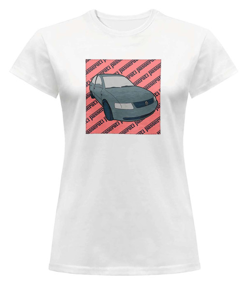 Bluzka damska z naszywką Volkswagen passerati