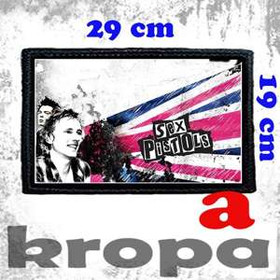 Naszywka duża na ubranie SEX PISTOLS