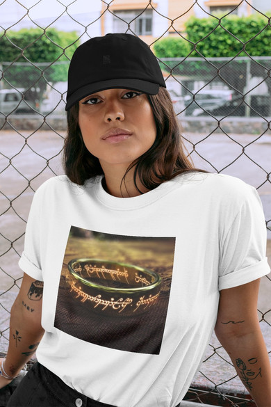 Koszulka z naszywką Lord of the Rings –Ring