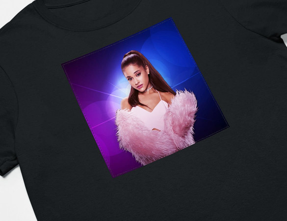 Koszulka z naszywką ARIANA GRANDE 07