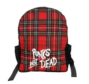 Plecak Szkolny PUNK'S NOT DEAD Dodaj napis!