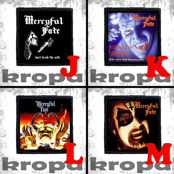 Naszywka MERCYFUL FATE 8 X 8 cm Dużo Wzorów!